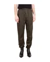 Givenchy 4g Jacquard Track Pants In Military Green