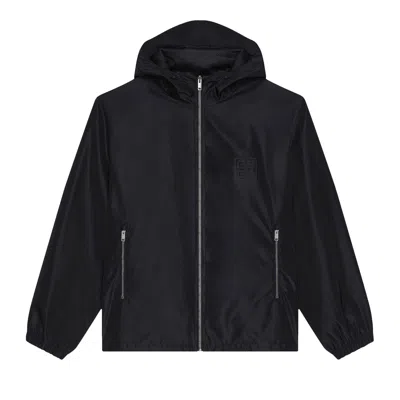 Pre-owned Givenchy 4g Jacquard Windbreaker Jacket 'black' | Men's Size 52