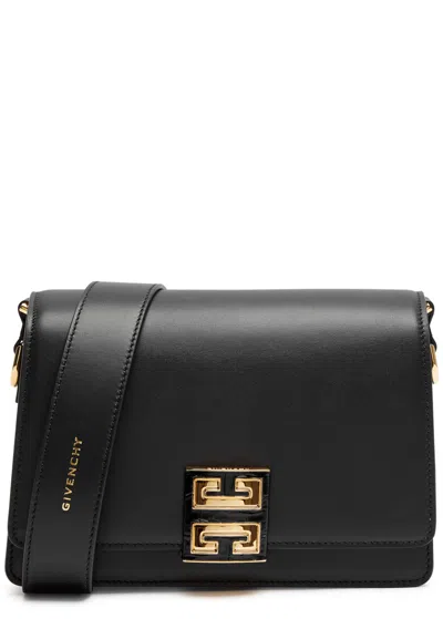 Givenchy 4g Leather Cross-body Bag In Black