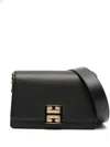 Givenchy Women 4g Leather Crossbody Bag In Black