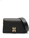 Givenchy Women 4g Leather Crossbody Bag In Black