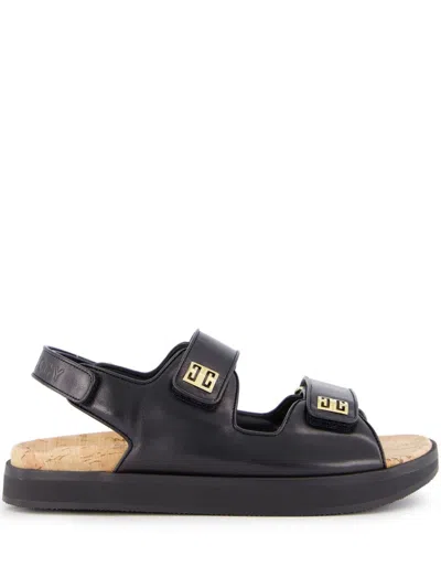 GIVENCHY 4G LEATHER SANDALS