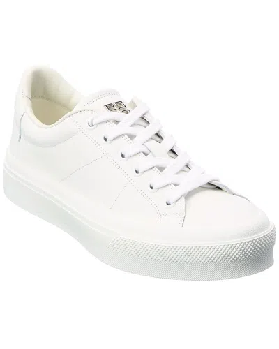 Givenchy 4g Leather Sneaker In White