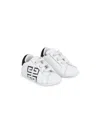Givenchy 4g Leather Sneakers In White