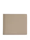 Givenchy Mens Beige Bifold Monogram Leather Wallet In Neutral