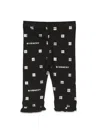 Givenchy Baby Girls Logo Leggings In Black