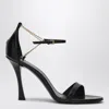 Givenchy 4g Liquid 90 Leather Sandals In Black