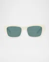 Givenchy 4g Liquid Acetate Rectangle Sunglasses