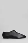Givenchy 4g Liquid Nappa Leather Ballet Flats In Black
