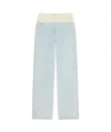 Givenchy 4g Logo Oversized Jeans In White