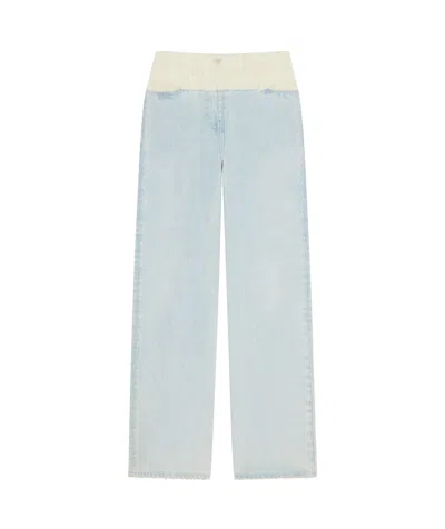 GIVENCHY GIVENCHY 4G PLAQUE OVERSIZED JEANS
