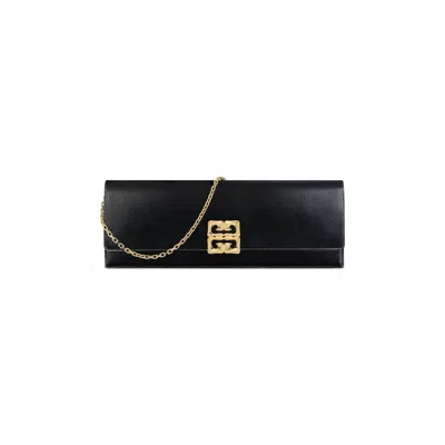 Pre-owned Givenchy 4g Liquid Clutch 'black' | Women's Size Onesize