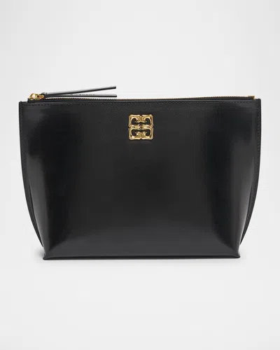 Givenchy 4g Liquid Cosmetic Pouch In Leather In Black