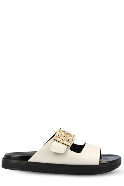 Givenchy 4g Liquid Dad Sandal In White