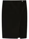 Givenchy Women Skirt With Open Side In Black