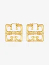 GIVENCHY 4G LIQUID EARRINGS IN METAL