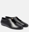 Givenchy 4g Liquid Nappa Leather Ballet Flats In Schwarz