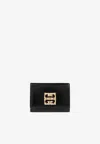 Givenchy 4g Liquid Card Holder In Box Leather In Black