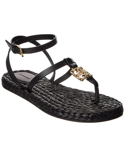 GIVENCHY GIVENCHY 4G LIQUID LEATHER SANDAL