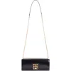 Givenchy 4g Liquid Logo Leather Shoulder Bag In 001-black