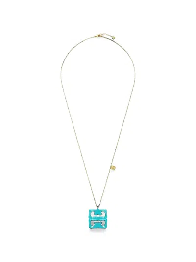 Givenchy 4g Liquid Necklace Pendant In Multi