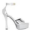 Givenchy 4g Liquid Platform Sandals In Patent Leather
