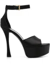 Givenchy 4g Liquid Logo Platform Sandal