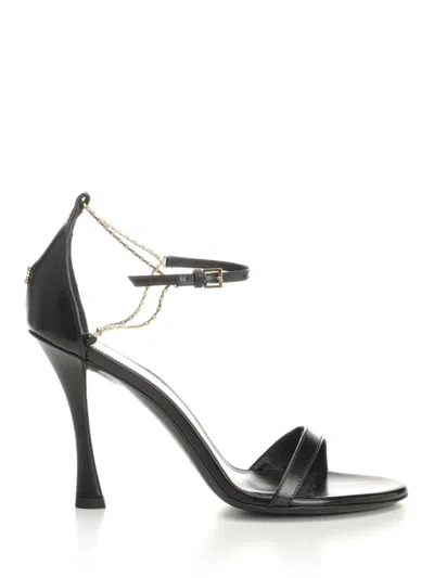 Givenchy 4g Liquid Sandals Black