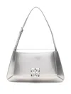 Givenchy 4g Liquid Shoulder Bag In Grey