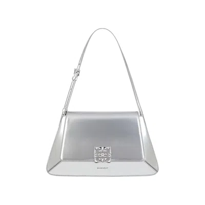 Pre-owned Givenchy 4g Liquid Shoulder Bag 'light Silvery' | Women's Size Onesize