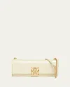 Givenchy 4g Liquid Small Chain Shoulder Bag In Leather In 156 Cream