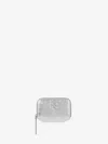 Givenchy 4g Liquid Zipped Wallet In Laminated Leather In Multicolor