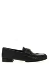 Givenchy Classic Lambskin Loafers With Ruched Detailing In Black