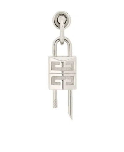 Givenchy 4g Lock Earring In White