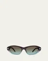 Givenchy 4g Logo Acetate Cat-eye Sunglasses