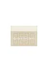Givenchy 4g Logo Card Package In Nude