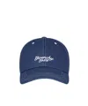 Givenchy Men's Embroidered Logo Denim Baseball Cap In Blue