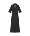 Givenchy 4g-embroidered Maxi Dress In Black