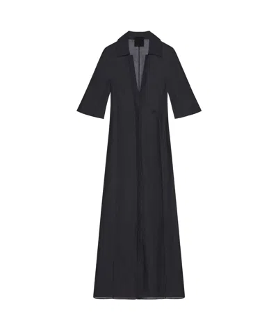 GIVENCHY DRESS IN SILK AND LINEN