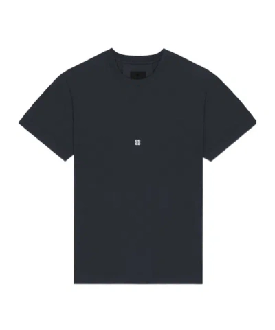 Givenchy 4g Logo Embroidered Short-sleeved T-shirt In Multicolor