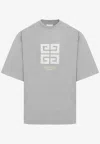 GIVENCHY 4G LOGO-EMBROIDERED T-SHIRT