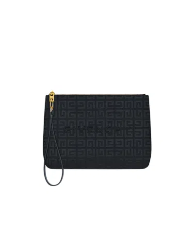 Givenchy 4g Logo Handbag In Black