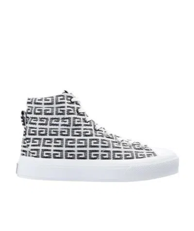 Givenchy 4g-logo High-top Sneakers In White