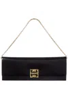 Givenchy Liquid Small Patent Leather Shoulder Bag In Black