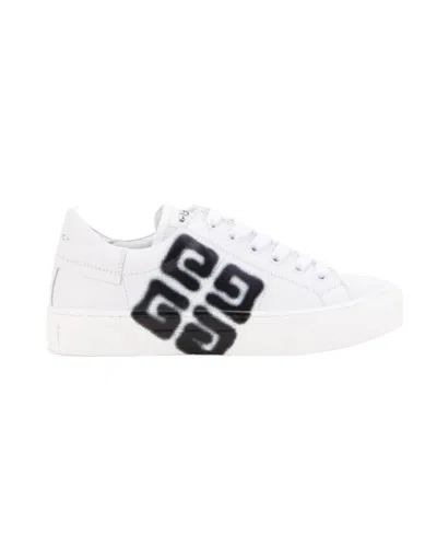 Givenchy 4g Logo Low-top Sneakers In White