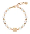 Givenchy 4g Bracelet In Metal With Pearls