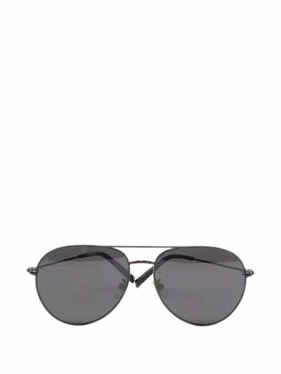 Pre-owned Givenchy 4g Logo Pilot Sunglasses In Black