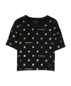 Givenchy 4g Logo Print T-shirt In Black