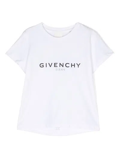Givenchy 4g Logo-print T-shirt In 10p White