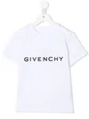Givenchy 4g Logo-print T-shirt In White